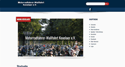 Desktop Screenshot of motorrad-wallfahrt.de