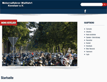 Tablet Screenshot of motorrad-wallfahrt.de